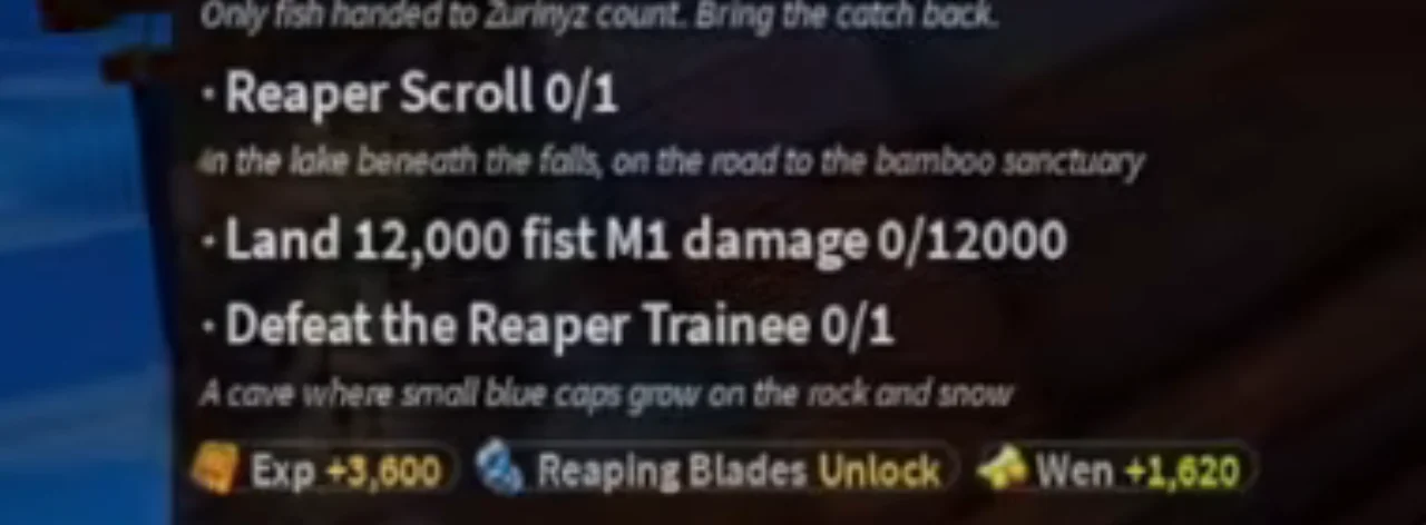 The Reaper's Trial tracker