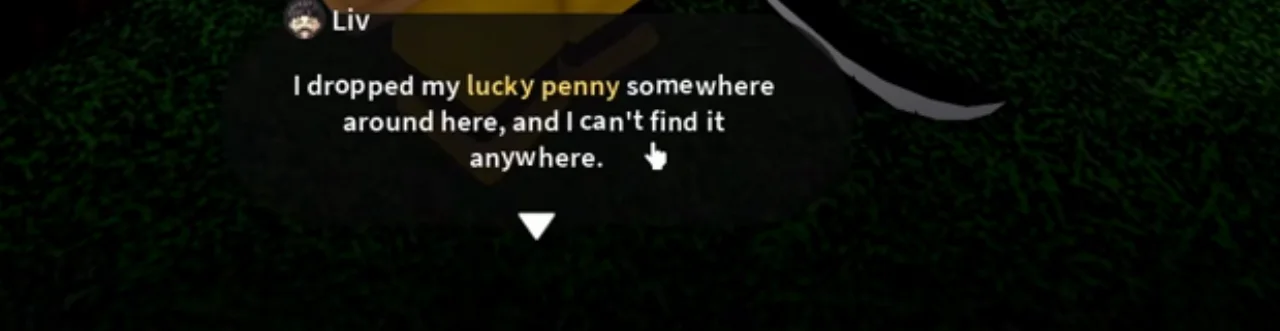 Liv's dialog about his lost penny