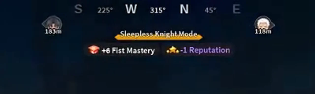 Close-up of the kill popup