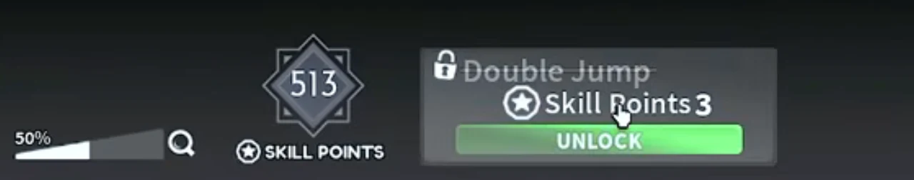 A node card for Double Jump
