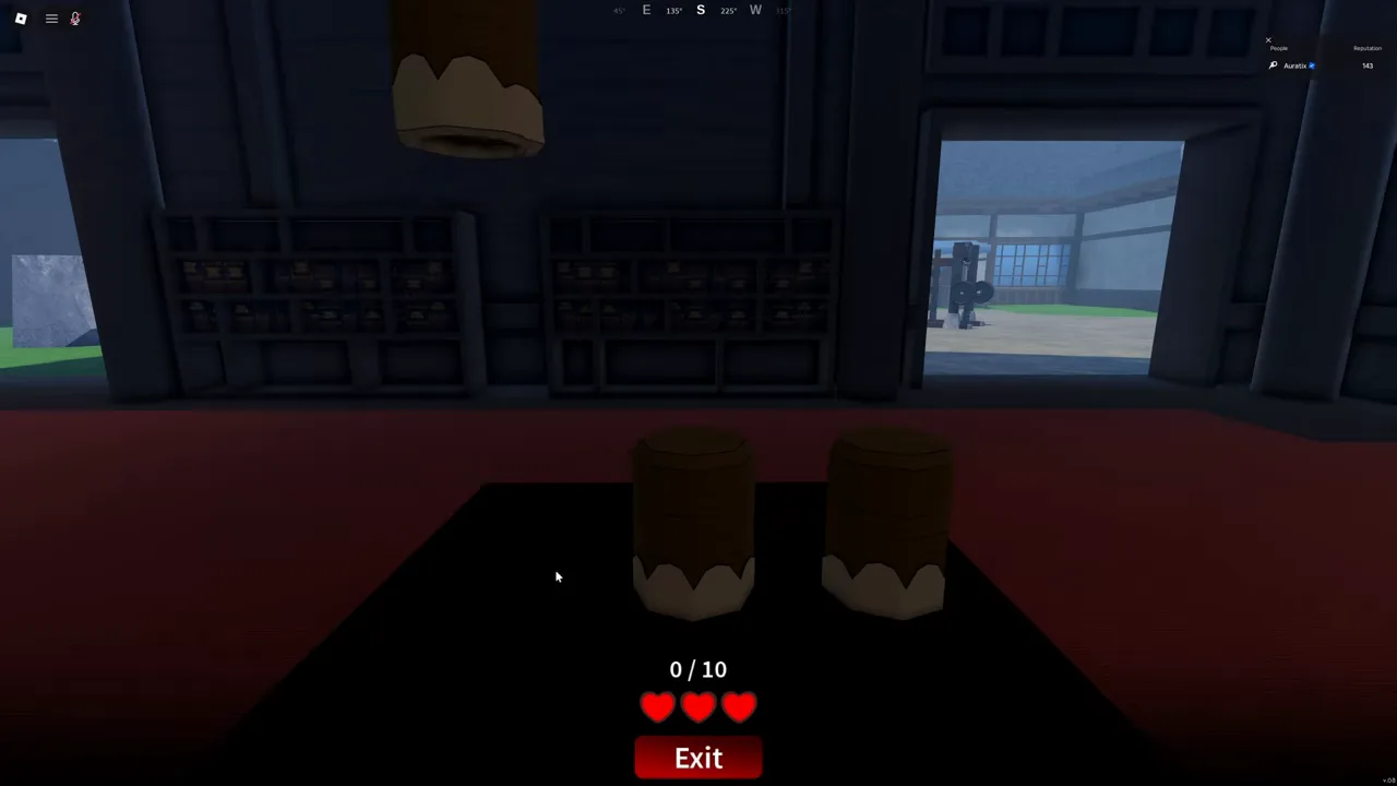 Three cups on a dark table, one lifted, with a counter and three hearts